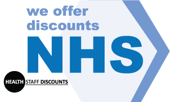 We offer NHS discounts